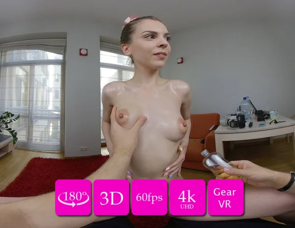 Amelia Miller super shy teenager VR 180 3d lapdance