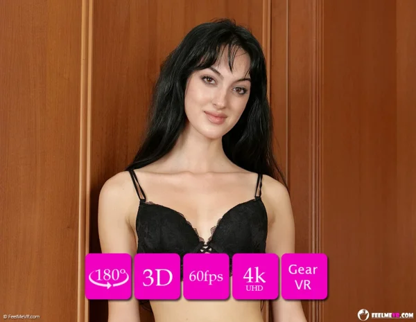 Corinna casting photosession backstage 3d180vr