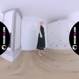 Ingrid Swedish skinny teengirl poses nude in test-shoots.com casting frame 1