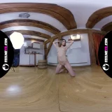 Josie in virtual reality vr180 nude photoshoot backstage frame 6