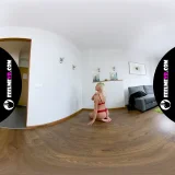 Tiffany in 180vr nude casting backstage frame 2