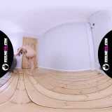 Virtual reality nude casting backstage with pretty teen Gabriella Ella frame 5