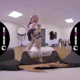 Virtual reality nude lapdance video with pink hair girl Lilly frame 3