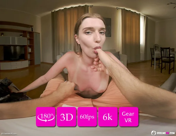 Virtual striptease with slim tall teen Mary Moon